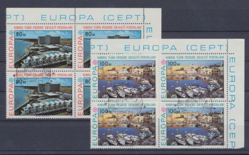 Türkisch-Zypern, Michel Nr. 41-42 (4), gestempelt