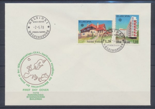 Finnland, Michel Nr. 825-826, FDC