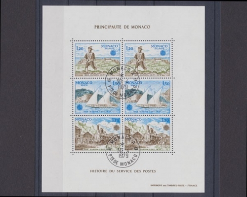 Monaco, MiNr. Block 15, gestempelt