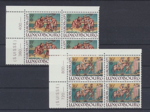 Luxemburg, Michel Nr. 1074-1075 (4), postfrisch