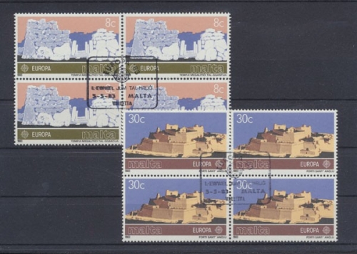 Malta, Michel Nr. 680-681 (4), gestempelt