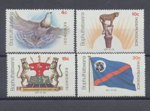 Bophuthatswana, MiNr. 18-21, postfrisch