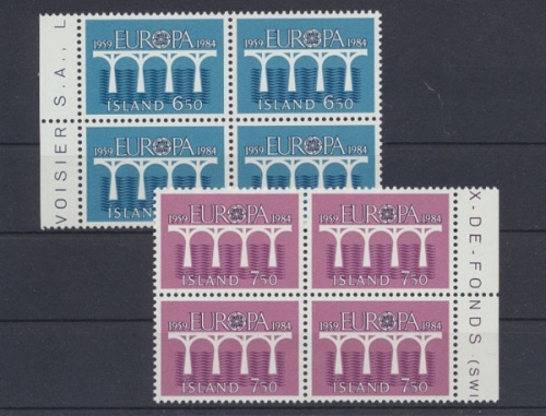Island, Michel Nr. 614-615 (4), postfrisch