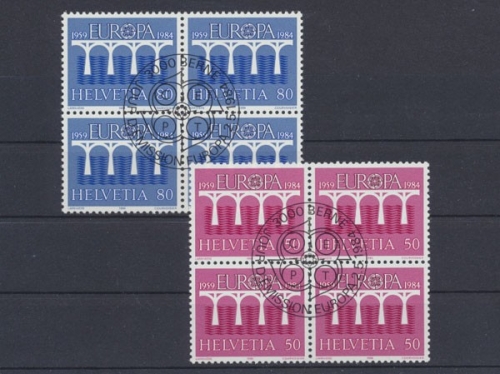 Schweiz, Michel Nr. 1270-1271 (4), gestempelt