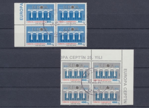 Türkei, Michel Nr. 2667-2668 (4), gestempelt