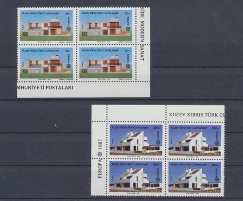 Türkisch- Zypern, Michel Nr. 205-206 A (4), postfrisch