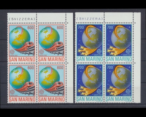 San Marino, MiNr. 1380-1381 (4), postfrisch