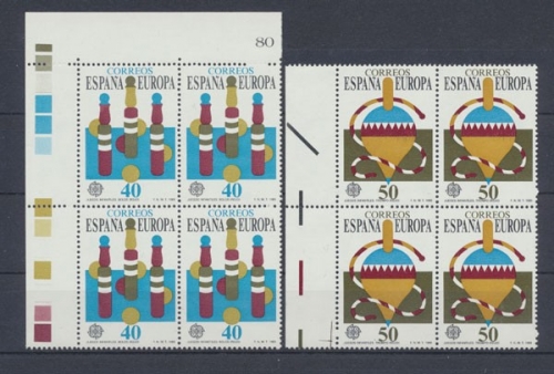 Spanien, Michel Nr. 2885-2886 (4), postfrisch