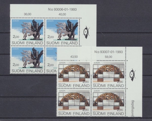 Finnland, MiNr. 1206-1207 Viererblock, postfrisch