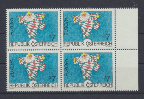 Österreich, MiNr. 2095 Viererblock, postfrisch