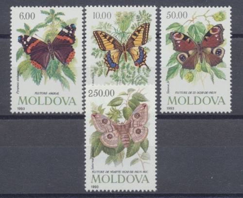 Moldawien, MiNr. 77-80, postfrisch