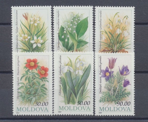 Moldawien, MiNr. 81-86, postfrisch