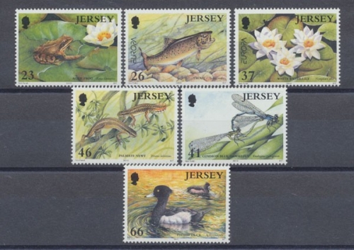 Jersey, MiNr. 980-985, postfrisch