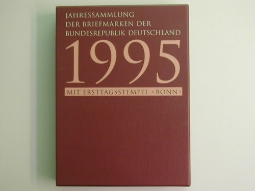 Deutschland (BRD), Jahressammlung 1995, gestempelt