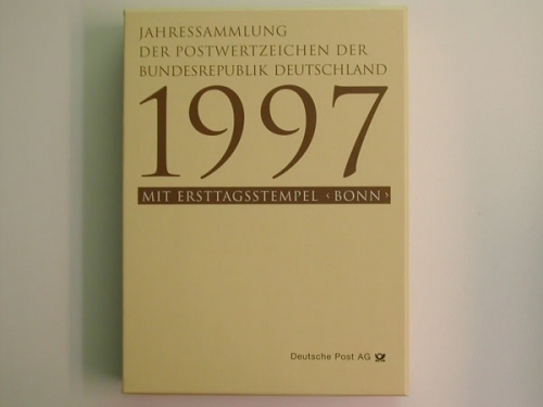 Deutschland (BRD), Jahressammlung 1997, gestempelt