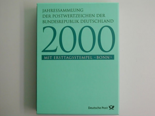 Deutschland (BRD), Jahressammlung 2000, gestempelt