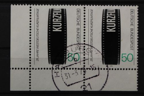 Deutschland (BRD), MiNr. 1003, WP, Ecke links unten, gestempelt