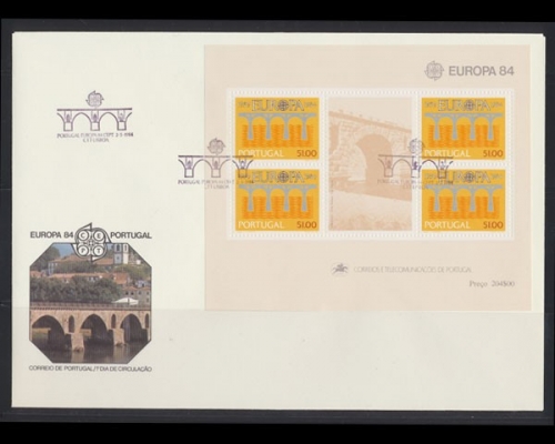 Portugal, Michel Nr. Block 43, FDC