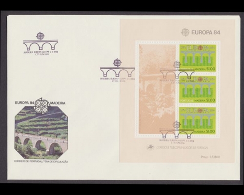 Madeira, Michel Nr. Block 5, FDC