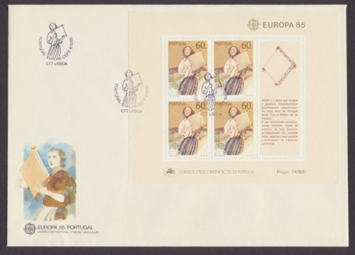 Portugal, Michel Nr. Block 47, FDC