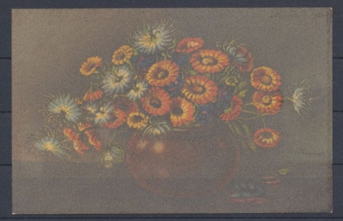 Künstlerkarte Nr. 863, Wenau - Pastell