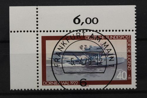 Deutschland (BRD), MiNr. 1005, Ecke links oben, EST