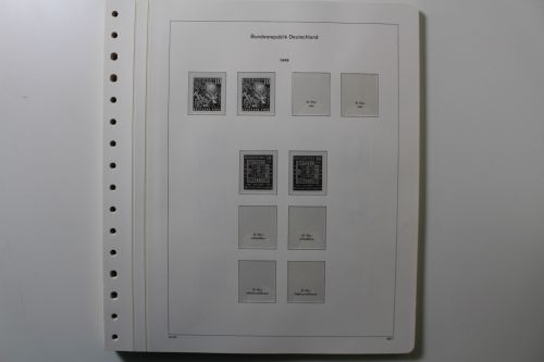 KABE, Deutschland (BRD) 1949-1959, bi-collect für beide Erhaltungen