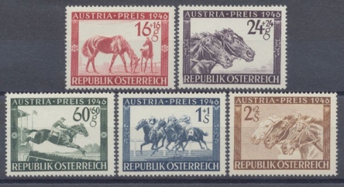 Österreich, MiNr. 785-789, postfrisch
