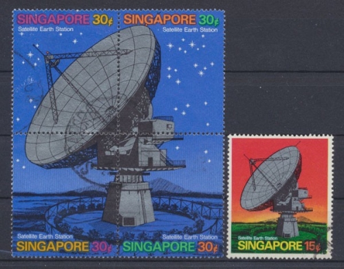 Singapur, MiNr. 142-146, gestempelt