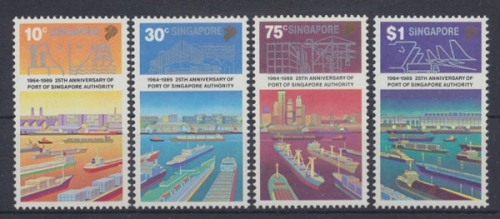 Singapur, Schiffe, MiNr. 565-568, postfrisch
