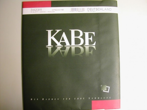 KABE bi-collect, Vordruckblätter Deutschland 2011 ohne Falz