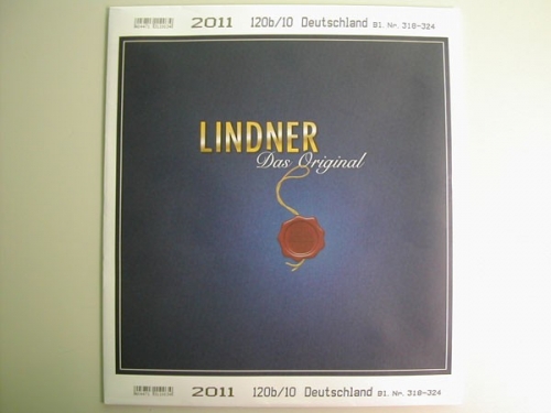 Lindner T-System, Deutschland Vordruckblätter 2011