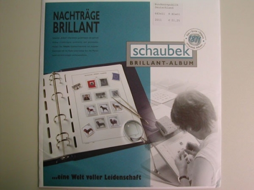 Schaubek Brillant, Vordruckblätter Deutschland 2011