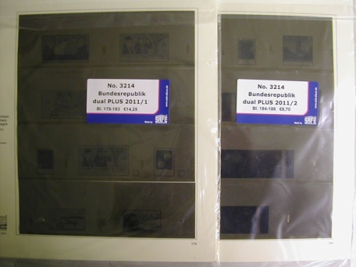 SAFE, Vordruckblätter Deutschland 2011, dual Plus System, Teil 1+2