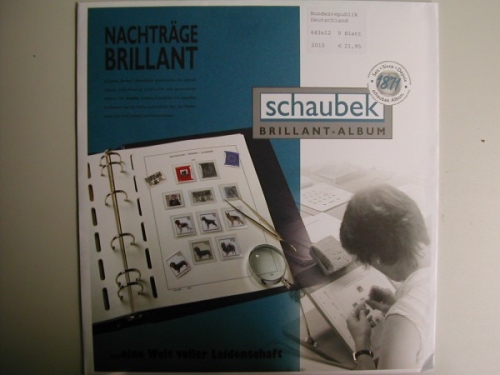 Schaubek Brillant, Vordruckblätter Deutschland 2012
