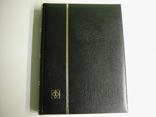 Leuchtturm, Einsteckbuch PREMIUM, Farbe: Schwarz, 64 Seiten, schwarzer Karton