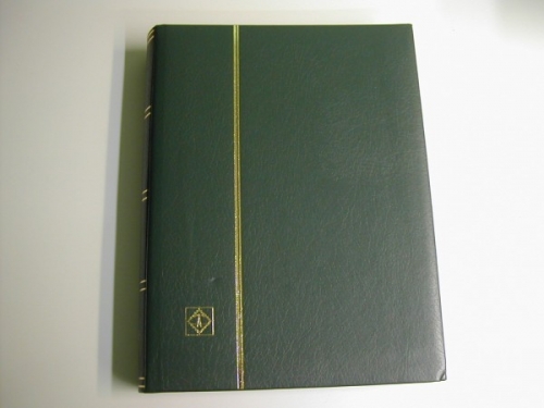 Leuchtturm, Einsteckbuch PREMIUM, Farbe: Grün, 64 Seiten, schwarzer Karton