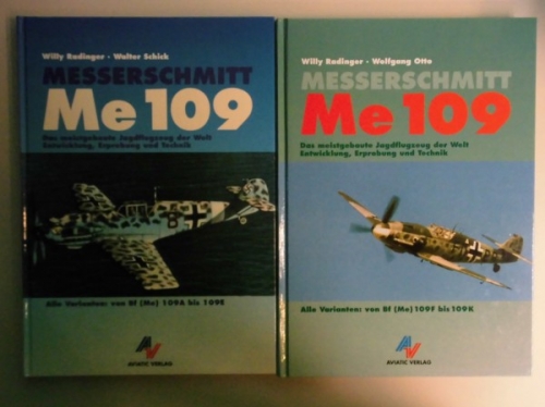 Messerschmitt Me 109, 109 A - 109 E und 109 F - 109 K