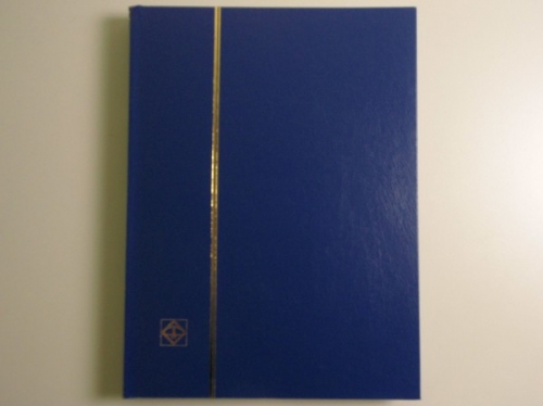 Leuchtturm Einsteckbuch BASIC blau, 32 weiße Seiten