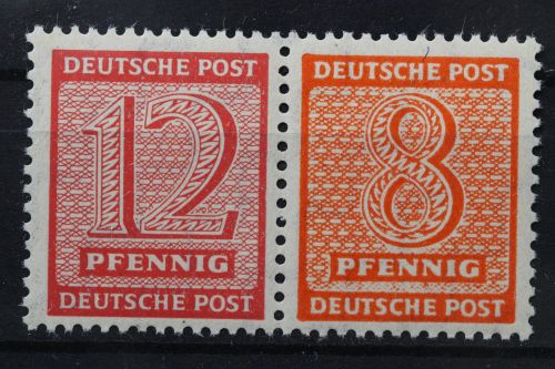 Sowj. Zone, MiNr. W Zd 16, postfrisch