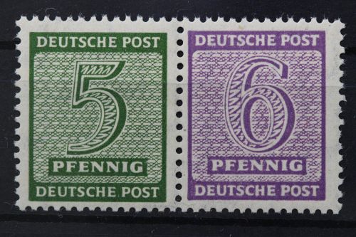 Sowj. Zone, MiNr. W Zd 14, postfrisch