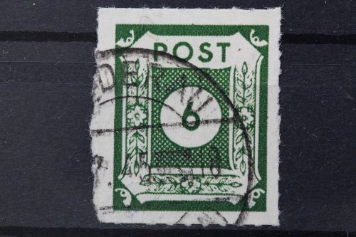 Sowj. Zone, MiNr. 43 B a, gestempelt, Altsignatur