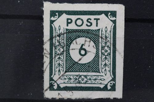 Sowj. Zone, MiNr. 43 B b, gestempelt, Altsignatur