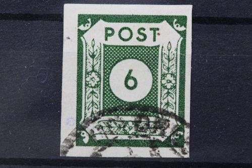 Sowj. Zone, MiNr. 43 A a, gestempelt, Altsignatur