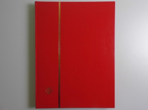 Leuchtturm Einsteckbuch BASIC rot, 32 weiße Seiten