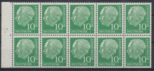 Deutschland (BRD), MiNr. 10 f b I, postfrisch