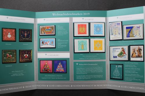 Weihnachten Multilaterale 2019, 5 Länder, postfrisch