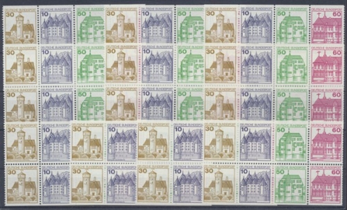 Deutschland (BRD), Michel Nr. H-Blatt 28 10 Heftchenblätter, postfrisch/MNH