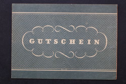 Wehlau, OT Petersdorf, Gutschein der Zeitungsverleger