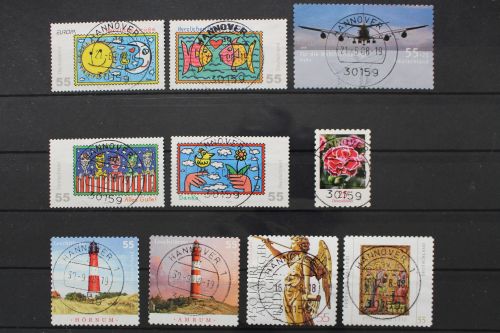 Deutschland, Partie aus 2008, skl., gestempelt